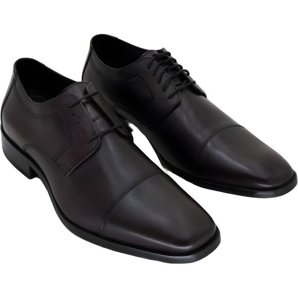 Johnston & Murphy Novick Cap Toe Oxford Burgundy US 11.5M EU 45